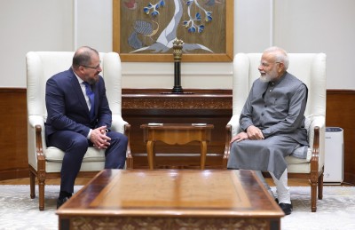 Narendra Modi discusses AI, innovation with Qualcomm CEO Amon