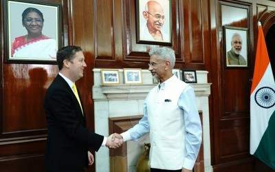 Jaishankar meets US ambassador-designate Sergio Gor amid tariff tensions