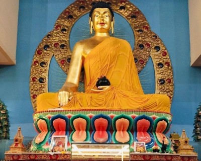 UP's Deputy CM Maurya leads delegation that transported Buddha relics to Russia for exposition