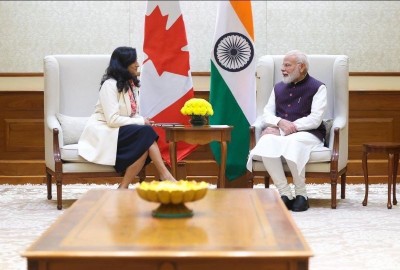 Modi meets Anita Anand, notes significance of enhanced cooperation between India, Canada in multiple sectors