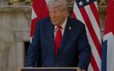 Trump mixes up India with Pakistan, hails Modi while baffling reporters with trademark gaffes