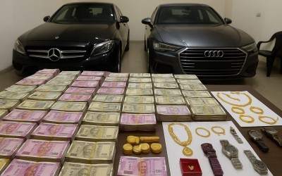 Punjab DIG arrested in ₹8 lakh bribery case; CBI recovers ₹5 crore cash, luxury cars, gold
