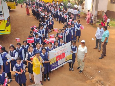 Rotary Club of Calcutta Samaritans hosts three-day youth leadership awards program for tribal students in Bakura