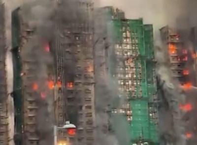 7 Hong Kong towers ablaze: 13 dead in city’s worst high-rise fire in years