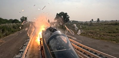 DRDO successfully conducts high-speed rocket-sled test of fighter aircraft escape system