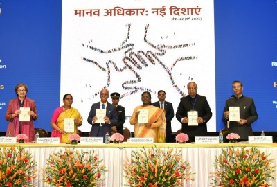 In Images: President Droupadi Murmu attends Human Rights Day celebration in New Delhi