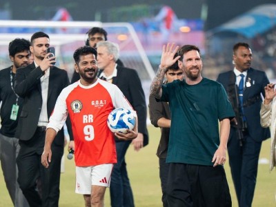 GOAT India Tour back on track as Hyderabad hosts smooth Messi event after Kolkata chaos