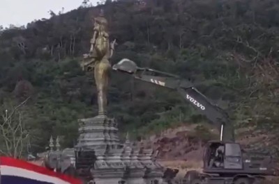 Thailand says Vishnu statue was removed for security reasons amid border dispute with Cambodia