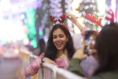 In Images: Kolkata marks Christmas with citywide celebrations