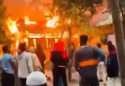 Minority under fire: Hindu houses torched in Bangladesh village