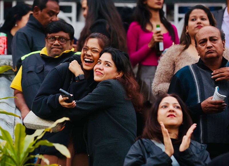 The Kolkata Derby horse races held at the Royal Calcutta Turf Club (RCTC) in Kolkata 1st January 2026