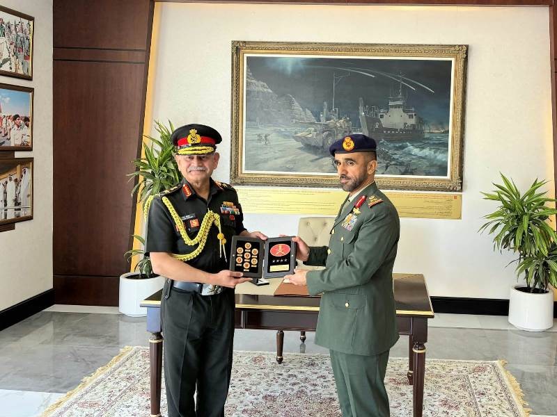 India strengthens military ties as COAS Dwivedi wraps up key UAE–Sri Lanka visit