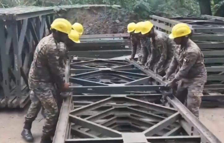 Indian Army builds third Bailey Bridge in Sri Lanka, restores critical link after Cyclone Ditwah