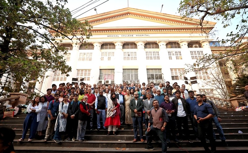In Images: Heritage walk marks Calcutta Medical College 192nd anniversary