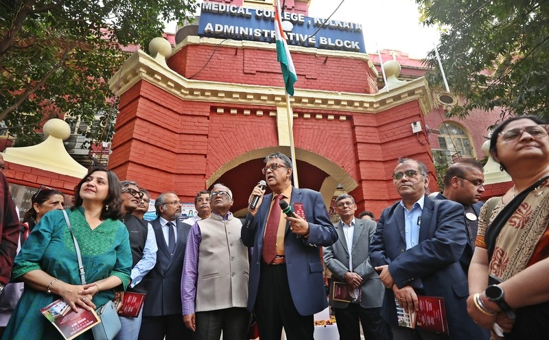 In Images: Heritage walk marks Calcutta Medical College 192nd anniversary