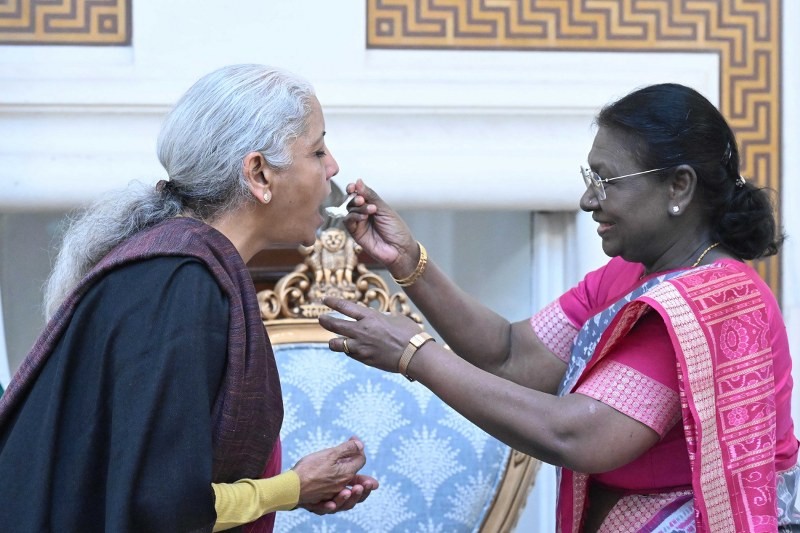 In images: Finance Minister Nirmala Sitharaman presents Union Budget 2026