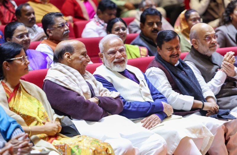 In Images: Inside PM Modi’s key meet with BJP MPs