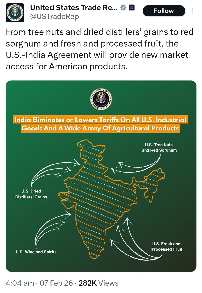 USTR removes India trade post showing PoK and Aksai Chin as Indian territories.