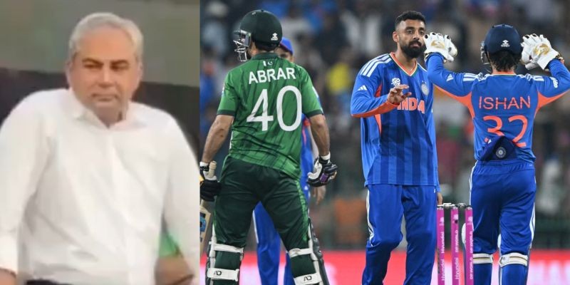 PCB chief Mohsin Naqvi leaves stadium mid-match as India crush Pakistan in T20 World Cup clash