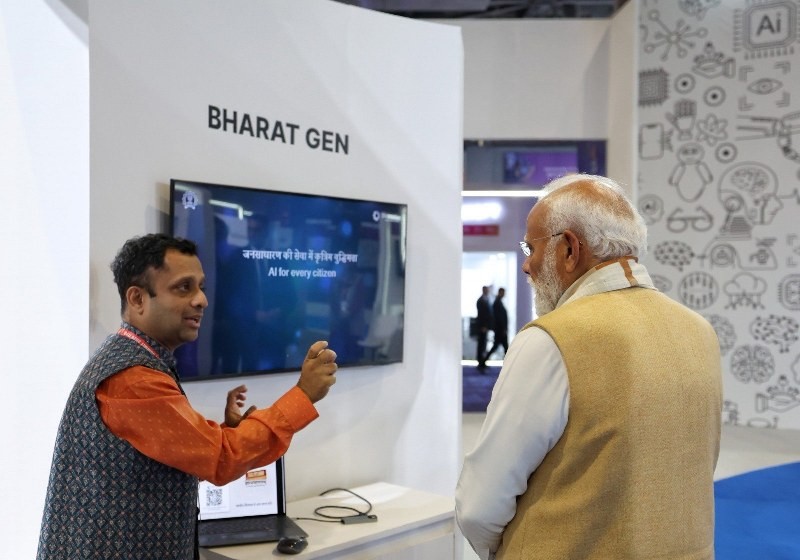 In images: PM Modi inaugurates India AI Impact Expo 2026 at Bharat Mandapam