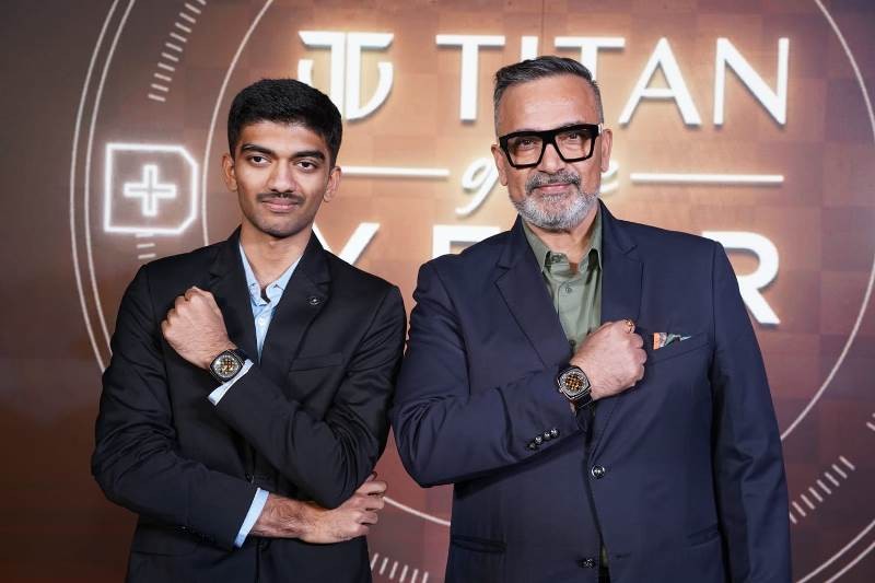 Titan announces Gukesh D as Titan of the Year 2026; launches limited edition timepiece