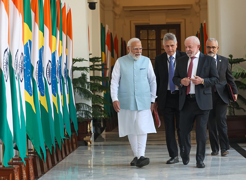In Images: PM Modi meets Brazilian Prez Lula da Silva in Delhi—powerful moments from landmark diplomatic meet