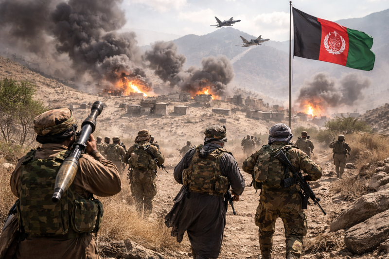 Afghanistan claims capture of Pakistani pilot after jet crash; Pakistan denies