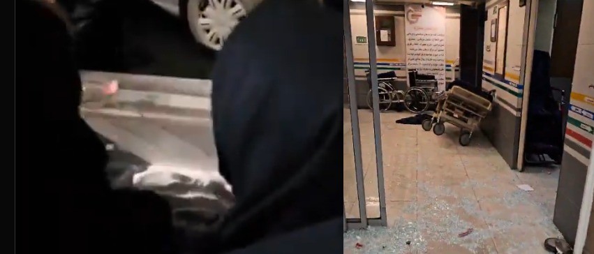 Israeli airstrikes hit Tehran’s Gandhi Hospital amid Middle East conflict