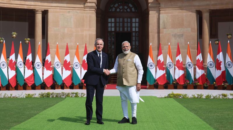 In Images: Modi, Carney meet in New Delhi to reset India-Canada ties