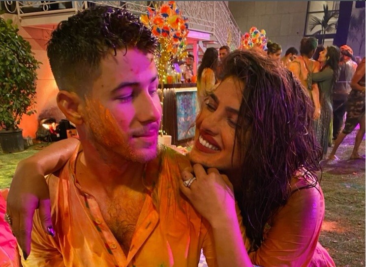 Nick Jonas shares romantic Holi throwback with Priyanka Chopra