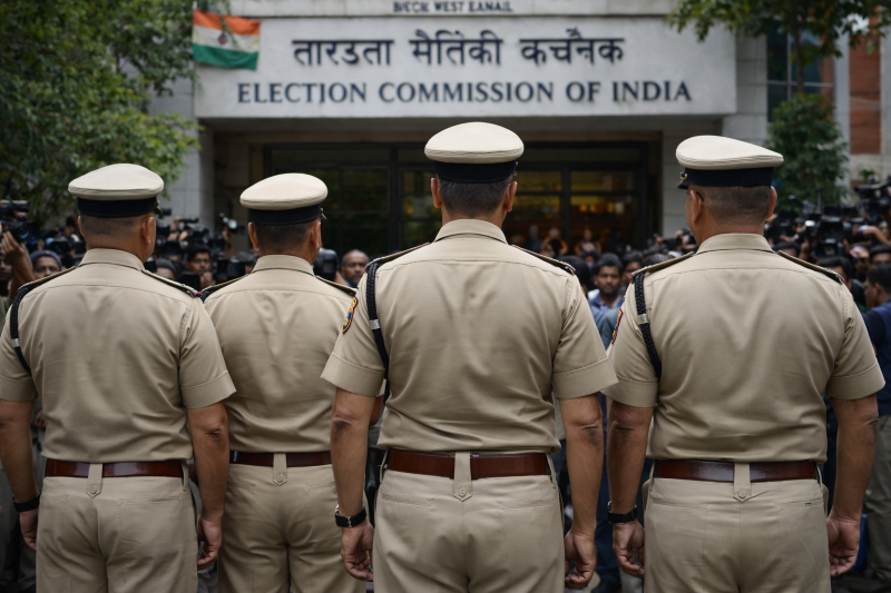 ECI orders major reshuffle in Bengal police brass a day after poll announcement
