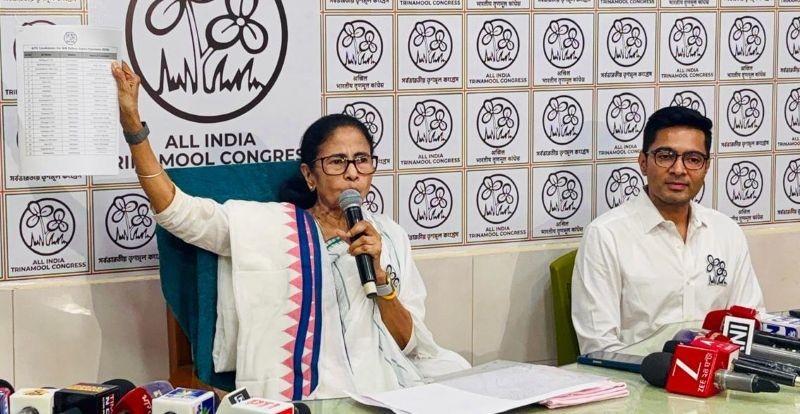Mamata unveils TMC candidate list for Bengal polls; to face Suvendu in Bhabanipur