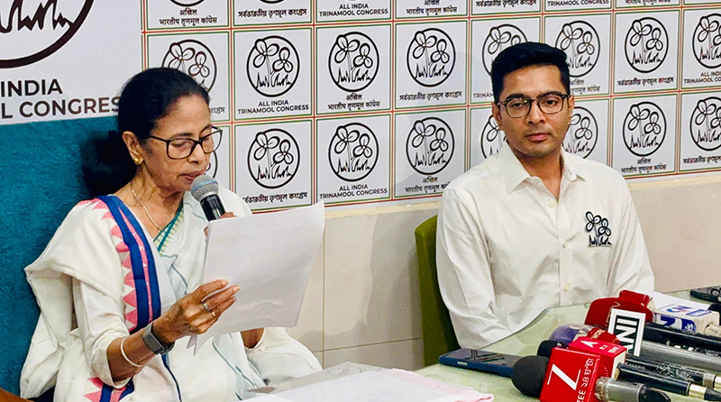 Dissent erupts in TMC as Mamata drops MLAs, reshuffles seats for Bengal polls