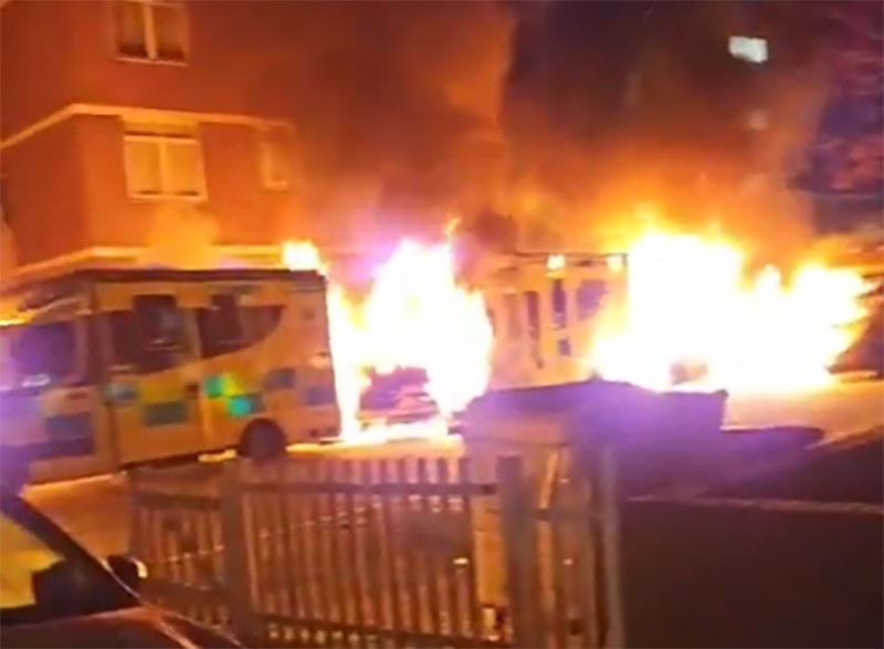 Shocking antisemitic attack: Jewish volunteer ambulances set ablaze near north London Synagogue