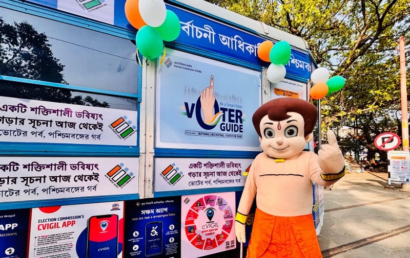 West Bengal Assembly Polls: SVEEP Tram rolls through Kolkata streets to boost electoral awareness