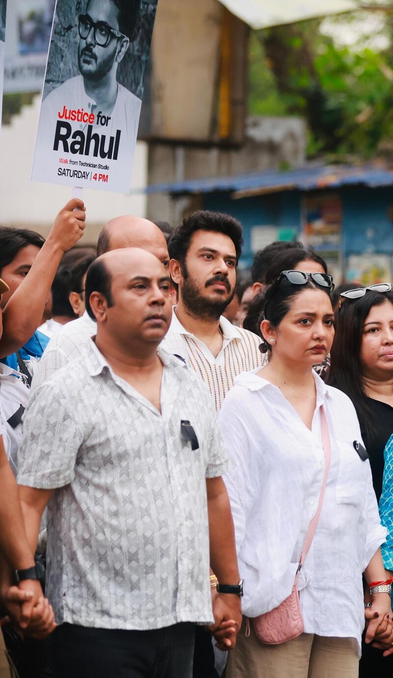 In Images: Tollywood takes to Kolkata streets, seeks justice for Rahul Banerjee