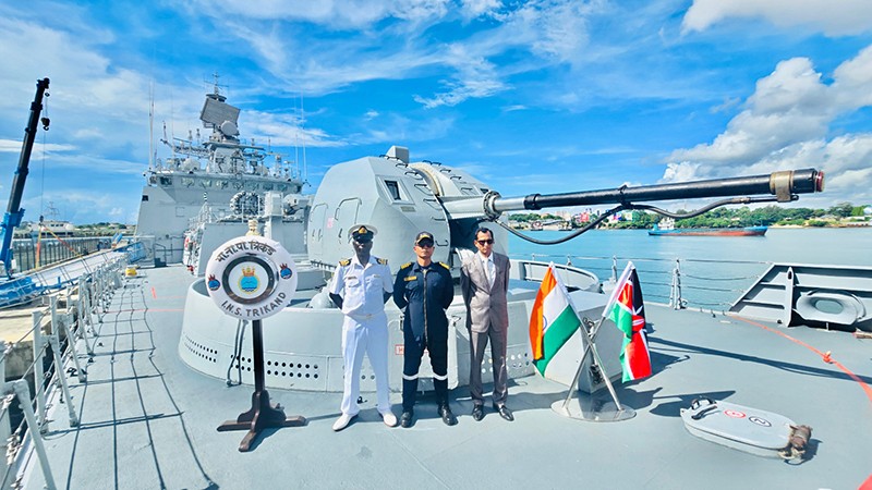 India deepens Africa outreach with INS Trikand’s high-profile Kenya visit