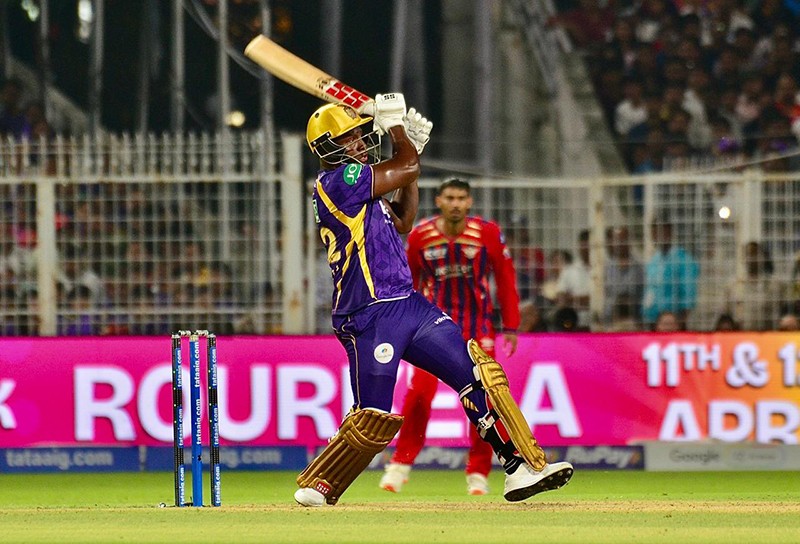In Images: KKR face LSG at Eden Gardens
