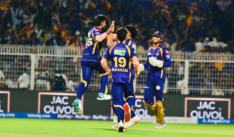 In Images: KKR face LSG at Eden Gardens