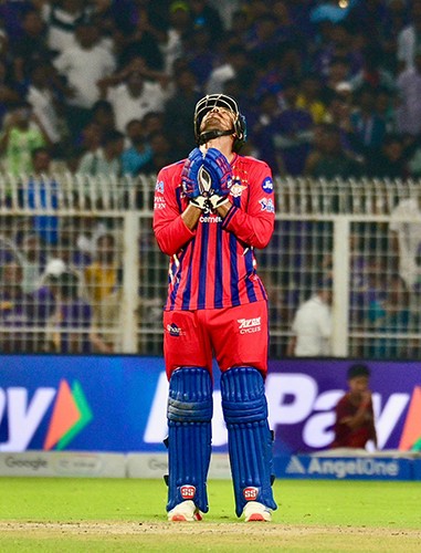 In Images: KKR face LSG at Eden Gardens