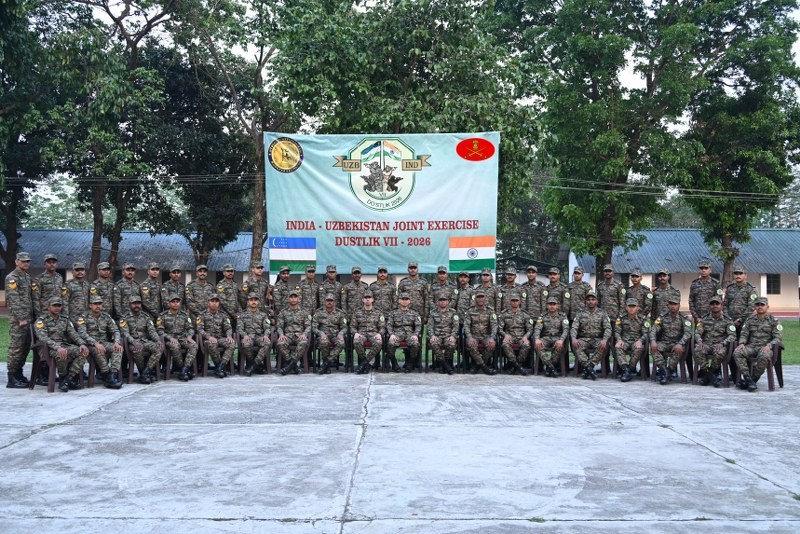 Indian Army departs for India-Uzbekistan Joint Military Exercise DUSTLIK