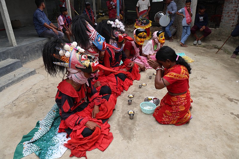 Where masks, faith and tradition come alive: Hili’s Bikat Kali Puja on the India–Bangladesh border