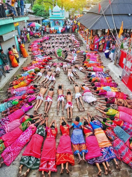 In Images: Charak Festival celebrated with fervour in Bengal's Kalyanpur Bagnan