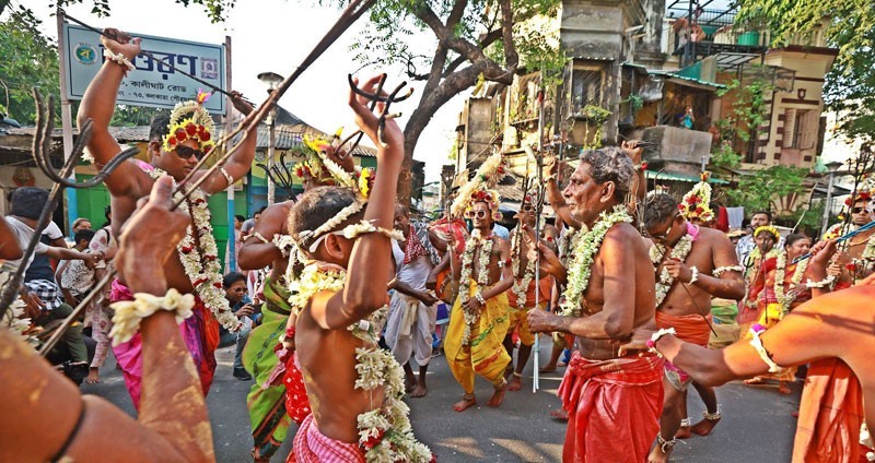 In Images: Intense devotion marks Charak Festival celebrations on Chaitra Sankranti
