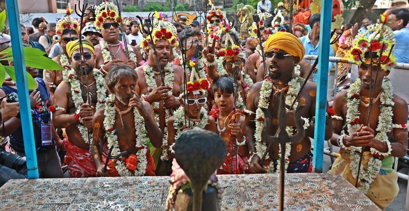 In Images: Intense devotion marks Charak Festival celebrations on Chaitra Sankranti