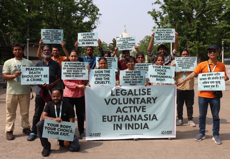 In Images: Kolkata activists rally for legalisation of voluntary active euthanasia amid recent debate