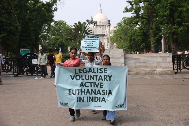 In Images: Kolkata activists rally for legalisation of voluntary active euthanasia amid recent debate