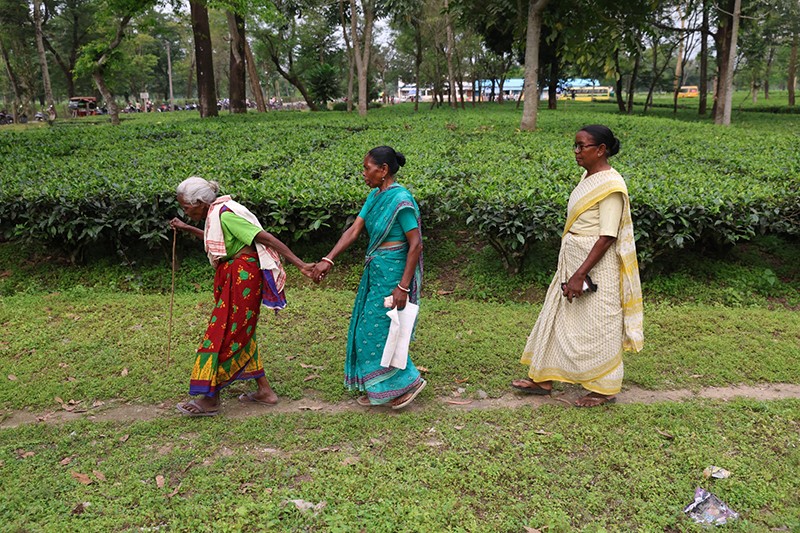 In Images: Voters queue up as assembly polls underway in North Bengal