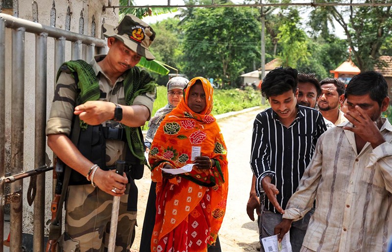 In Images: Voting underway in Bengal's East Midnapore under tight security