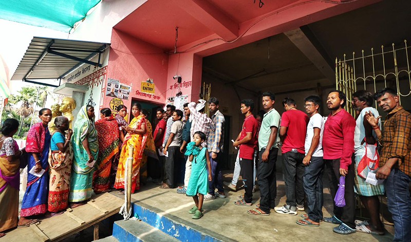 In Images: Polling underway in Bengal's Panskura